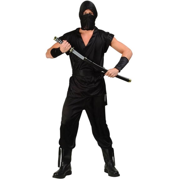 RG Costumes 80410-M Invisible Ninja Costume - Size Adult Medium 36-38