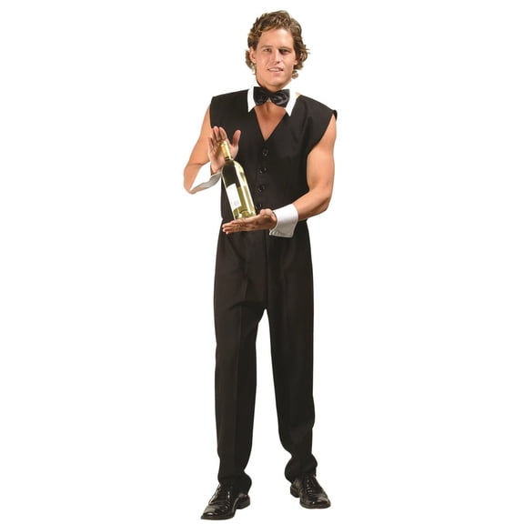 RG Costumes 81040-S Roaring 20s Flapper Costume - Silver Metallic - Size Adult Standard