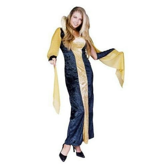 RG Costumes 81344 Gothic Beauty Costume - Green-Gold - Size Adult Standard