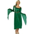 thumbnail image 1 of RG Costumes 81388-GR Renaissance Peasant Girl Adult Costume - Green, 1 of 2