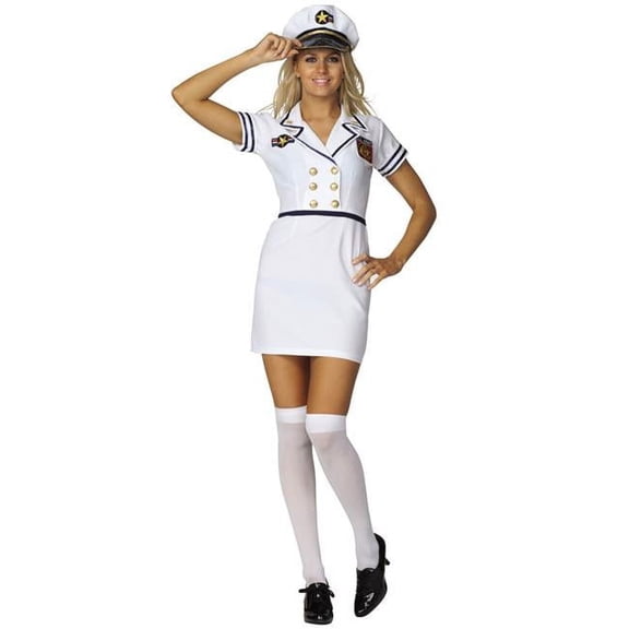 RG Costumes 81641-XL X-Large Ava Navy Adult Costume