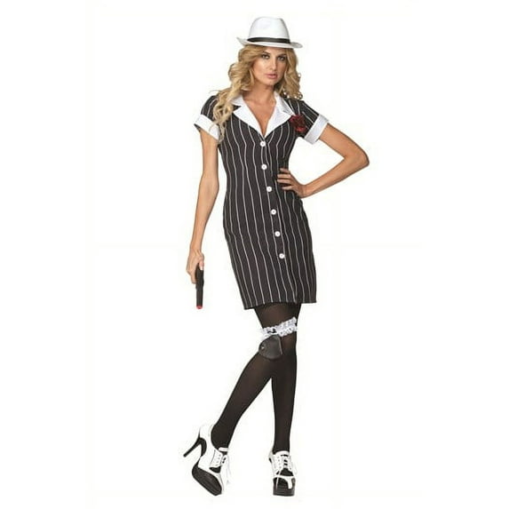 RG Costumes 81648-XXL Bonnie Sly Pinup Dress - 16 & 18