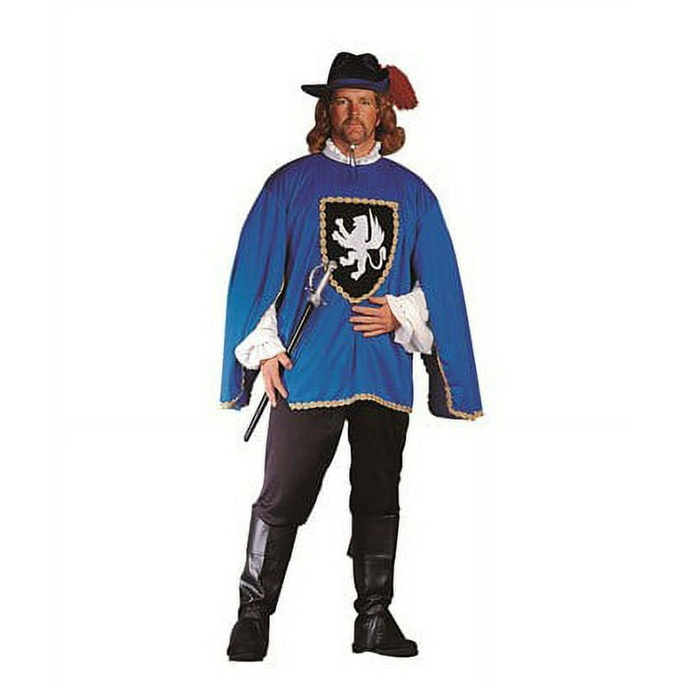 Musketeer Wig Adult Black Musketeer Wig Adult Black