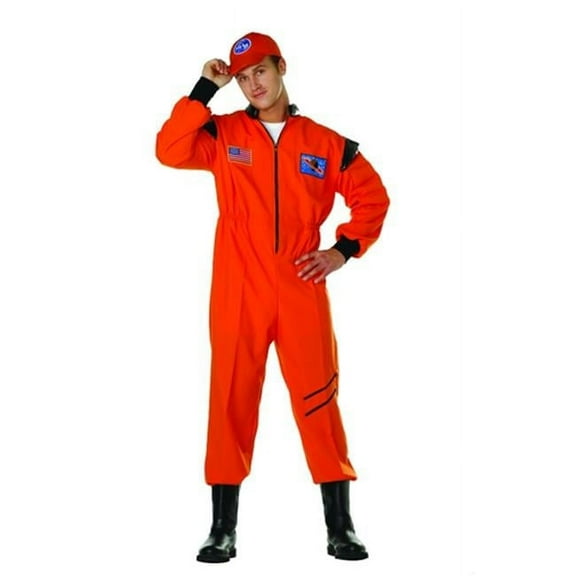 RG Costumes 85351 Adult X - Large Shuttle Hero Costume - Orange