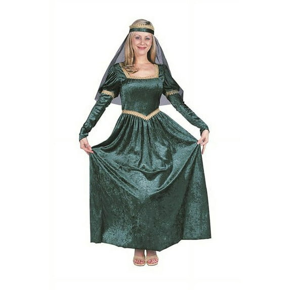 RG Costumes 86386-GR-XXL Adult Renaissance Princess Womens Costume, Green - 2XL 20-22