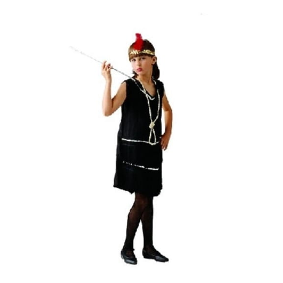 RG Costumes 91033-R-S Deluxe Red Flapper Costume - Size Child-Small