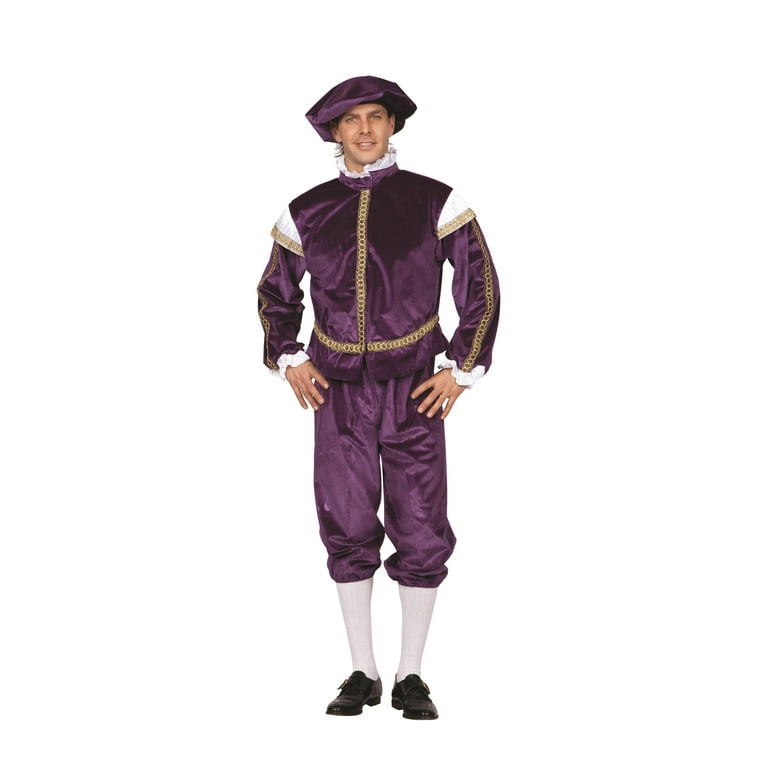 King Adult Renaissance Man Costume King Adult Renaissance Man Costume