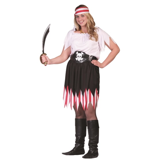 RG Costumes Pirate Wench Women's Halloween Fancy-Dress Costume for Adult, Plus Size