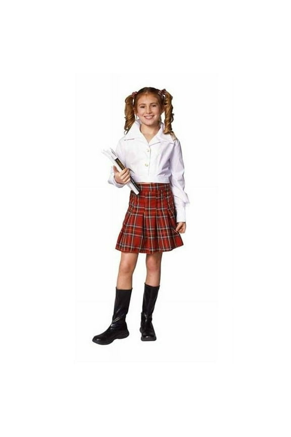 91290-L School Girl Costume - Size Child-Large
