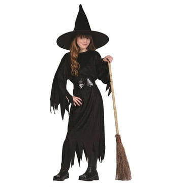 Girl's Classic Witch Costume - Walmart.com