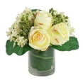 thumbnail image 1 of RG Style Artificial Silk Mixed Floral Arrangements in Decorative Vase, 1 of 2