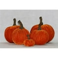 thumbnail image 1 of RG Style XM-P1603D Five Mix & Match Luscious Velvet Orange Inflatable Pumpkins, 1 of 7
