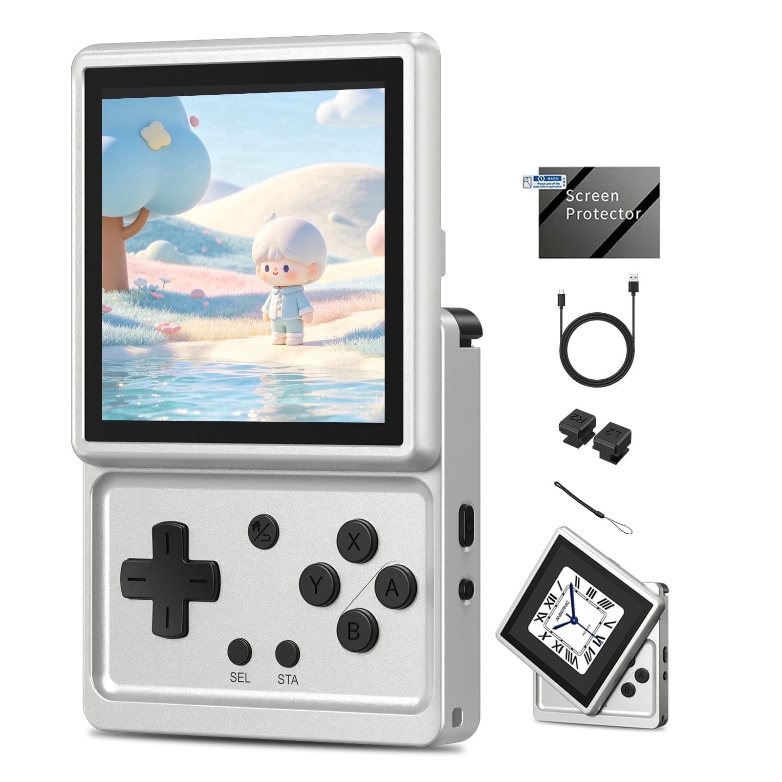 RG rotate Handheld Game Consoles RG rotate Gaming Console Video