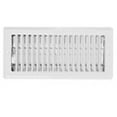 thumbnail image 1 of RG0133 Ceiling Register White 4 x 10 In., 1 of 1
