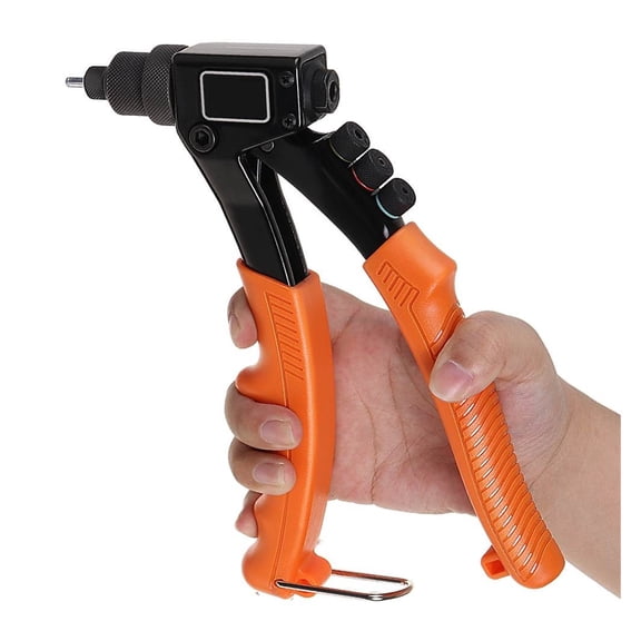 RG1 Heavy Duty Riveter Set Pop Rivet Gun 120Pcs Blind Rivets Assortment Kit Hand Tools Rivet Nut Tool ,Wide Application