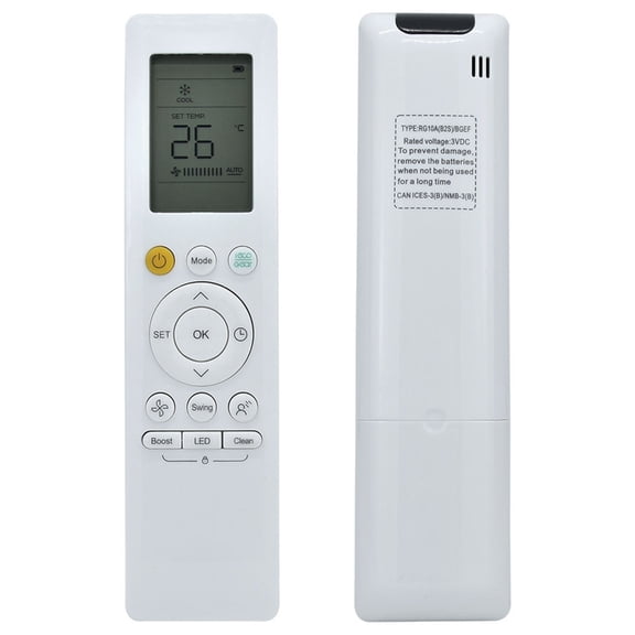 RG10A Multi Functional Remote Control for Intelligent Backlit and English Version RG10B() RG10B(B1)