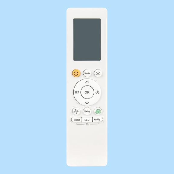RG10L1(C2HS)/BGEF Replacement Remote Control, Fit for Midea AC Air Conditioner RG10L1-C2HS-BGEF RG10A4(B1)/BGEFU1 RG10A5(B1)/BGCEFU1 RG10A(B2S)/BGEFU1 RG10B(B1)/BGEFU1