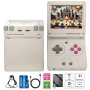 RG35XXSP Handheld Game Console,3.5Screen,3300mAh Battery,5G WiFi Bluetooth HD and TV Output Gray