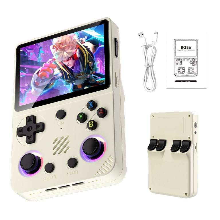 RG36 PRO Portable Game Console - Professional Chip, 64GB TF Card