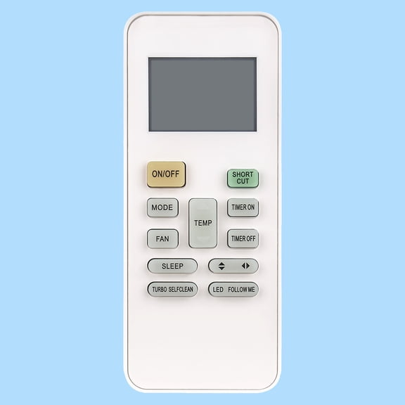 RG52A2/BGEF Replacement Remote Control, Fit for Direct/Midea AC Air Conditioner RG52A2-BGEF RG52A8/BGEF RG52A9/BGEF RG52A2/BG(C)EF