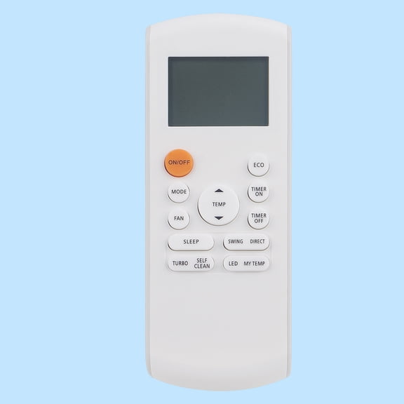 RG57A7/BGEF Replacement Remote Control, Fit for Midea Air Conditioner RG57/BGE RG57A/BGE RG57D/BGE RG57B/BGE RG57B2/BGE RG57A6/BGEFU1 CR166-RG57A6EU-6