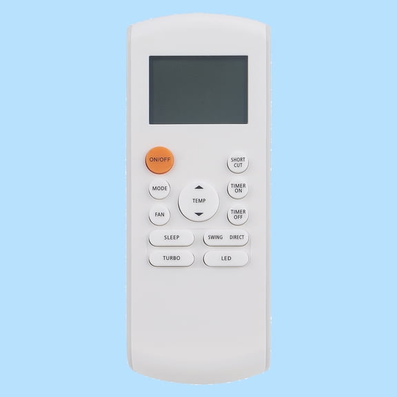 RG57B1/BGE Replacement Remote Control, Fit for Midea MRcool FRIMEC Klimaire Air Conditioner RG57K7(B)/BGEF RG57K7/BGEF RG57B/BGE RG57A3/BGEF RG57A4/BGEF RG57B2/BGE RG57D/BGE RG52A2/BGEFU1