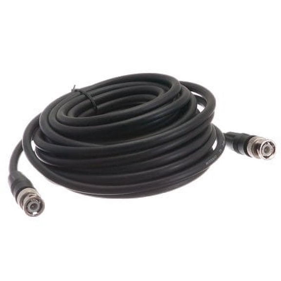 RG6 Direct Burial SDI-HD Serial Digital Interface (75 OHM), 150 Foot Cable (BNC Compression Connectors installed) UV (Indoor & Outdoor Rated Gel Filled Shielded)