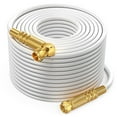 thumbnail image 1 of RG6 Quad Shield Coaxial Cable 250 Feet, 90 Degree Angled Cable Cord for TV Cable Wire, Coax Cable 250 Ft, 1 of 5