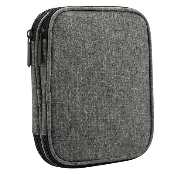 RGASUIJ Crochet Hooks Case Empty Zipper Bags Portable Travel Crochet Storage Bag Organizer With Pocket And Crochet Holder Slots For Carrying Various Crochets Needles
