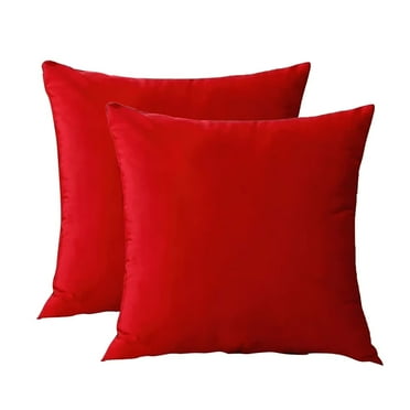 RGASUIJ Pillow Case 18x18 Set Of 2 Decorations Indoor Throw Pillows Case For Home Couch Sofa Bed Comfrt