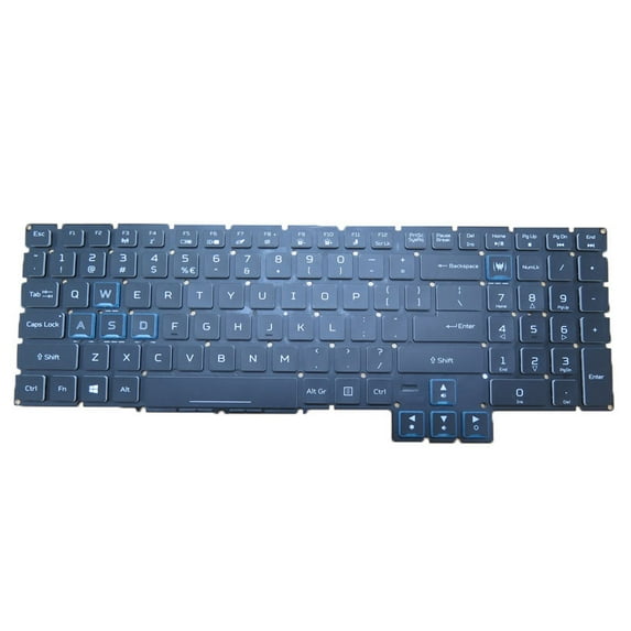 RGB Backlit Laptop Keyboard For ACER NSK-RPDBQ 1D EG05P_P11B3L AEZGMR00010 NKI15170LN NK.I15170.LN United States US Colourful Backlit New