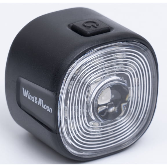 RGB Bike Tail Light with White Mirrored Lens, 6 Modes, 100H Runtime, IP66 Waterproof, USB-C Rechargeable, Quick-Release Mount