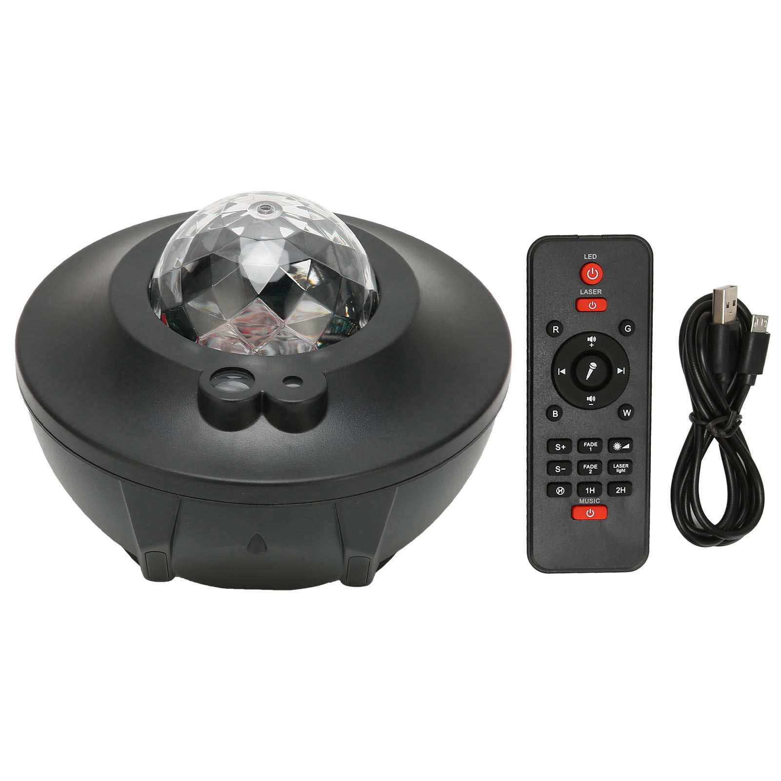 RGB Bluetooth Star Light Projector, Music Laser Light Show with Remote Control, Color-Changing ...