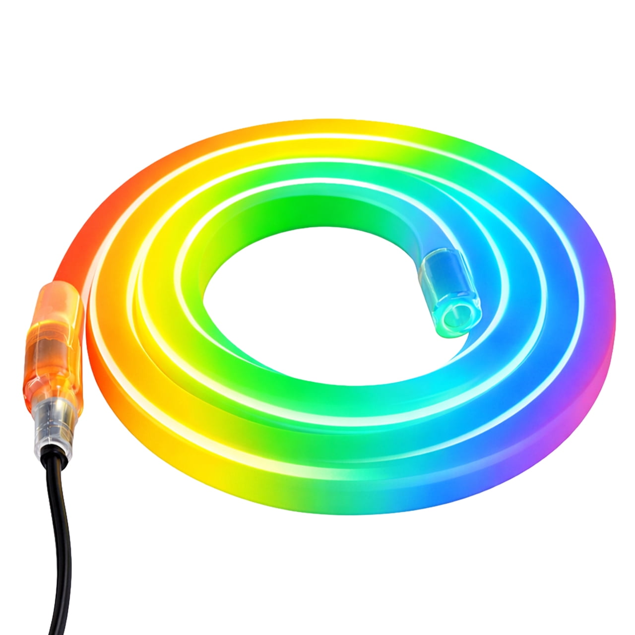 RGB Color Changing Mini LED Neon Strip Light - 12 Volt - 16.4 Feet
