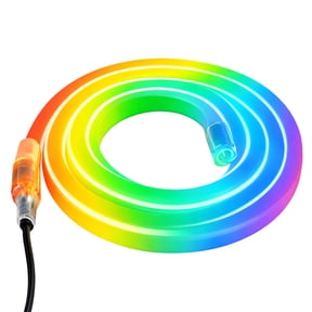 RGB Color Changing Mini LED Neon Strip Light - 12 Volt - 16.4 Feet