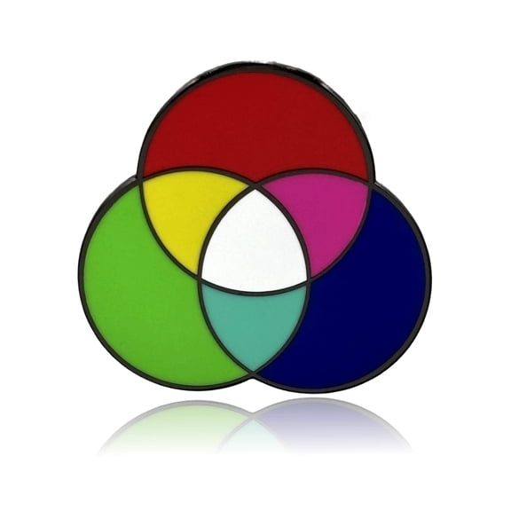 RGB Color Model Enamel Pin - Clayton Jewelry Labs