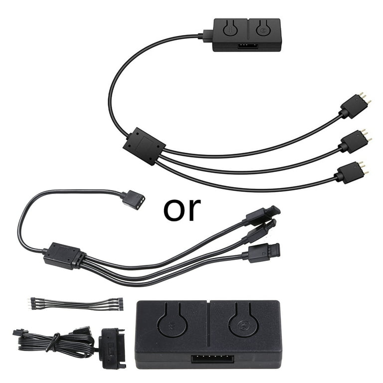 Phanteks Cable Adaptador De Tiras Leds Rgb A La Mother 60cm