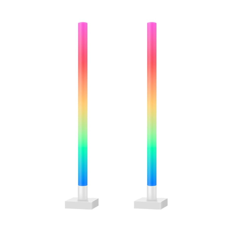 RGB Corner Floor Lamp, Smart Modern Ambient Lighting with Music Sync & 16 Million Colors, Remote & App Floor Lamps for Living Room, Gaming Room, Bedrooms