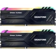 thumbnail image 1 of 【RGB DDR4 RAM】GIGASTONE Game TURBO 32GB Kit (2x16GB)DDR4 3200MHz PC4-25600 CL16-18-18-40 Intel XMP 2.0 AMD Ryzen 1.35V UDIMM 288 Pin, 1 of 7