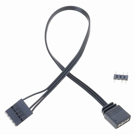 RGB Extension Cable 5V 3Pin RGB Adapters Cable RGB LED Cable for Extend PC