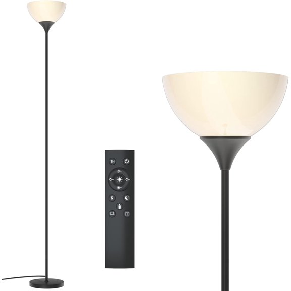 RGB Floor Lamp, Stepless Brightness & Color Temperature