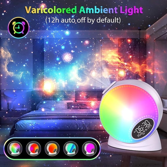 RGB Galaxy Projector 12 in 1 Planetarium Star Projector with Bluetooth Speaker