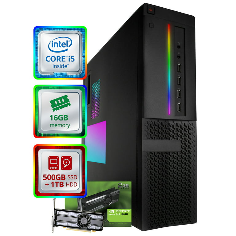 PC Gaming barato i5 16GB Nvidia 1030 2G DDR5 - PC STOCK