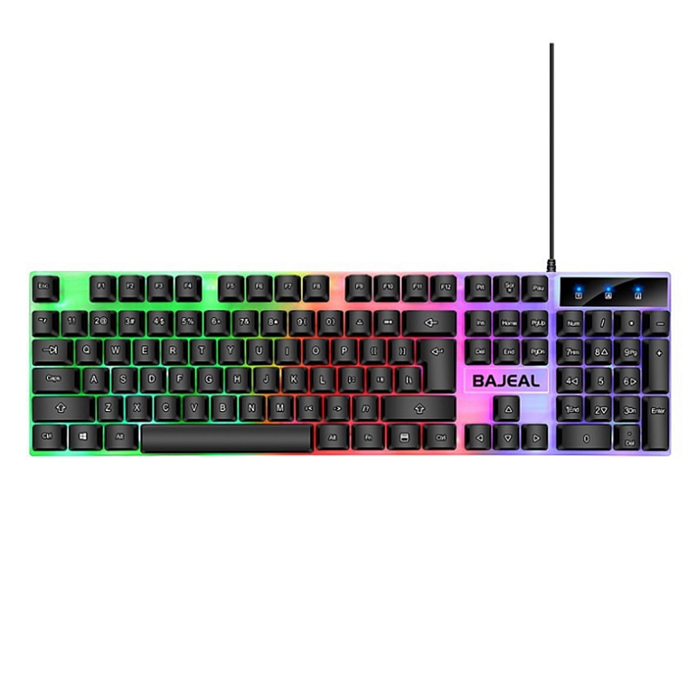 RGB Gaming Keyboard and Mouse Kit Wired/Wireless PC Keyboard USB Gamer