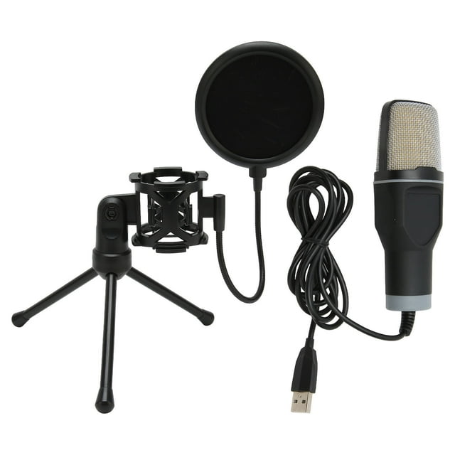 RGB Gaming Microphone Professional High Sensitivity Shockproof USB