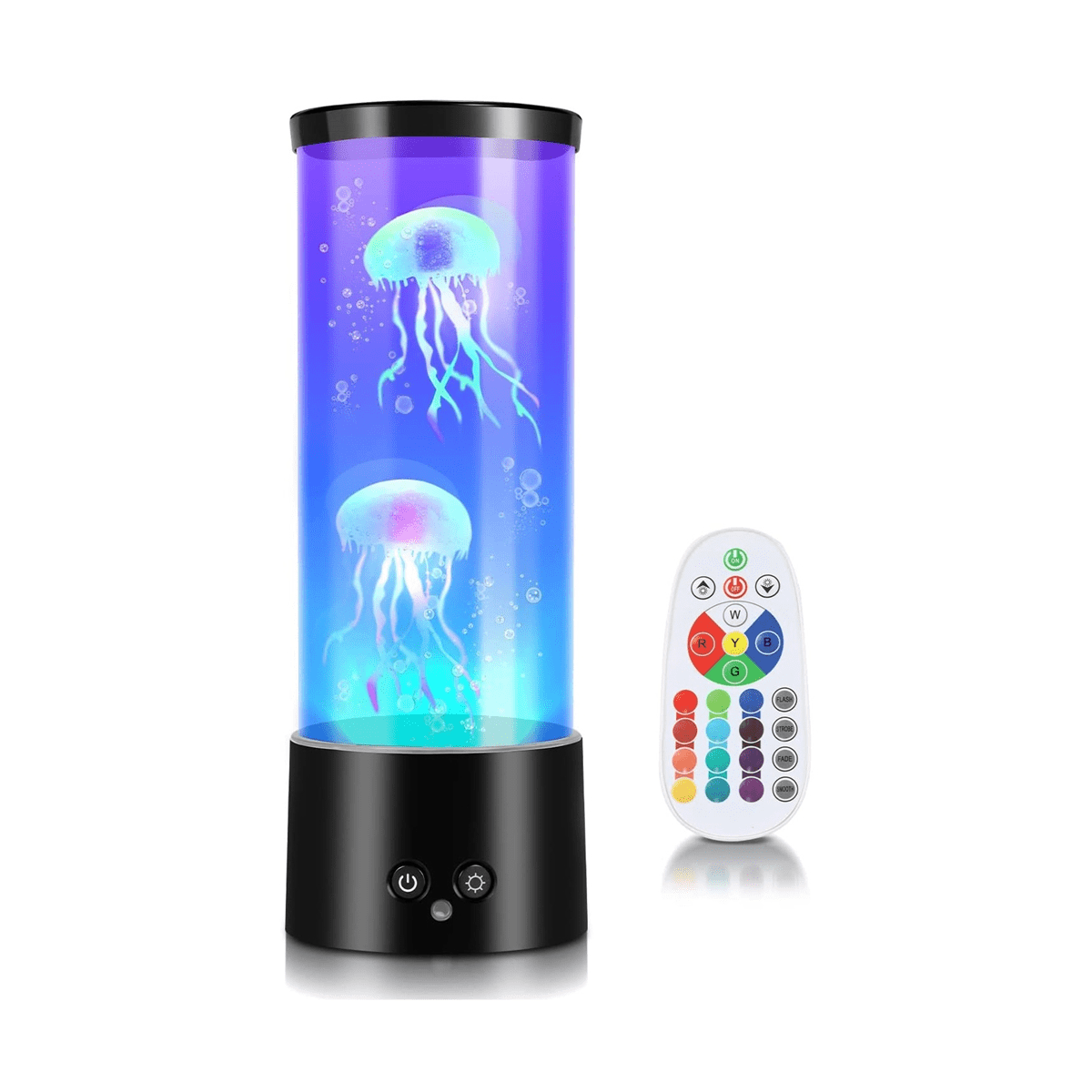 RGB Jellyfish Lamp Jellyfish Aquarium with Remote Control Lava Lamp ...