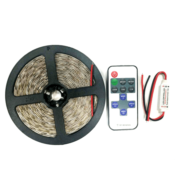 RGB LED Boat Light Deck Waterproof 12V Bow Trailer Pontoon Lights Strip Marine[Red,1pcs]