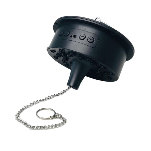RGB LED Disco Ball Motor with Remote Control, 360 Rotating Base for Stage Lighting Effects, Parties, KTV, Weddings - USB/Battery Powered