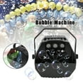thumbnail image 1 of RGB LED Light Automatic Bubble Machine With Remote Control Stage Effect Party, 1 of 11