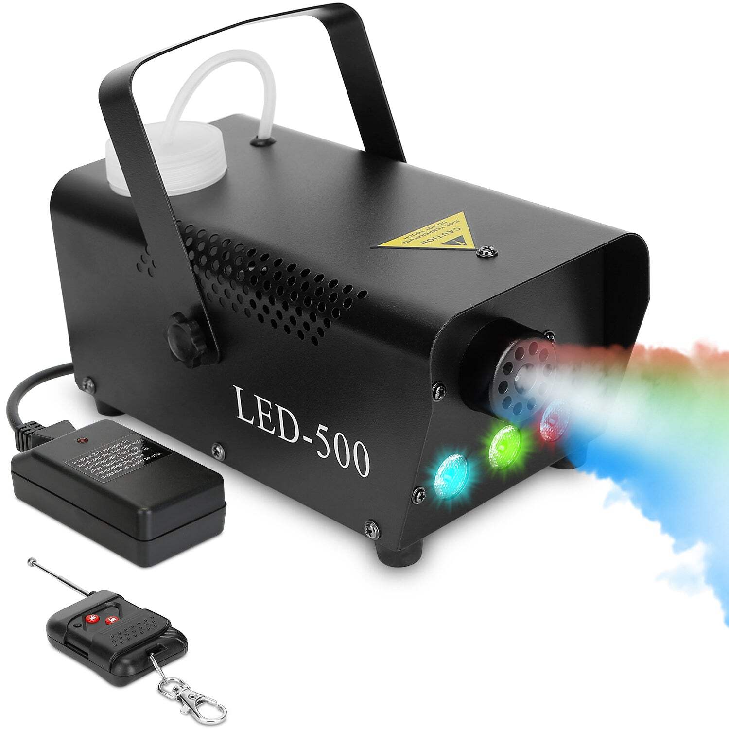 RGB LED Smoke Fog Machine with Remote Control, 400W